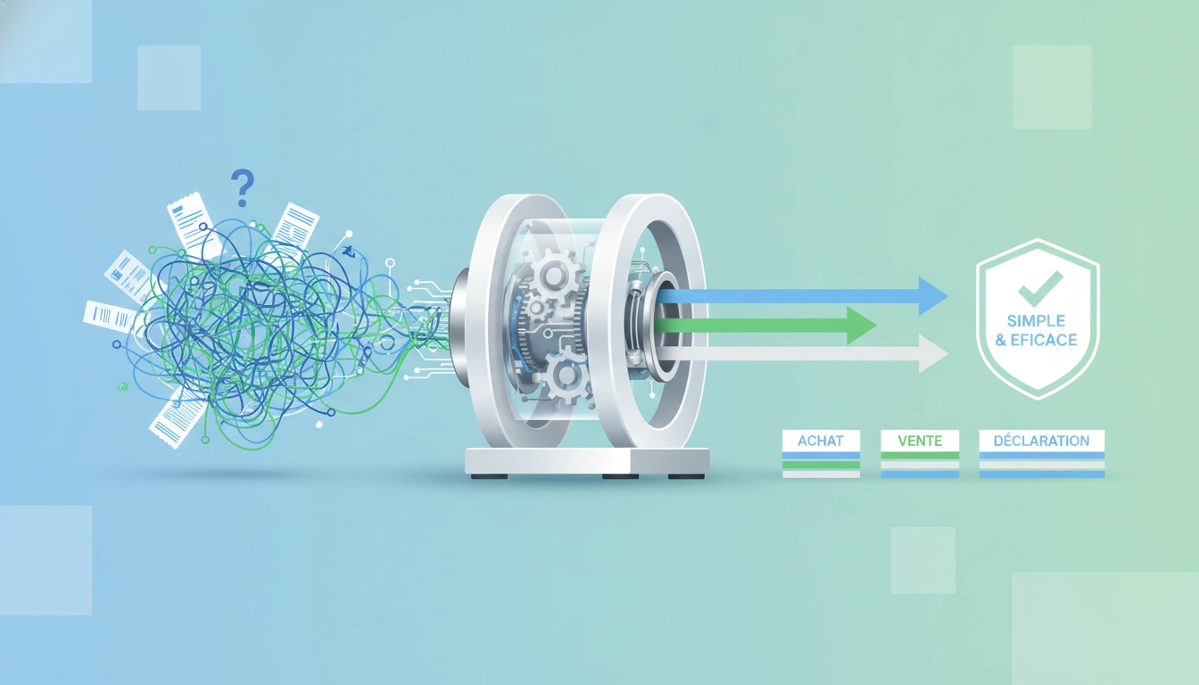 Schéma explicatif de l'autoliquidation de la TVA pour les entreprises françaises