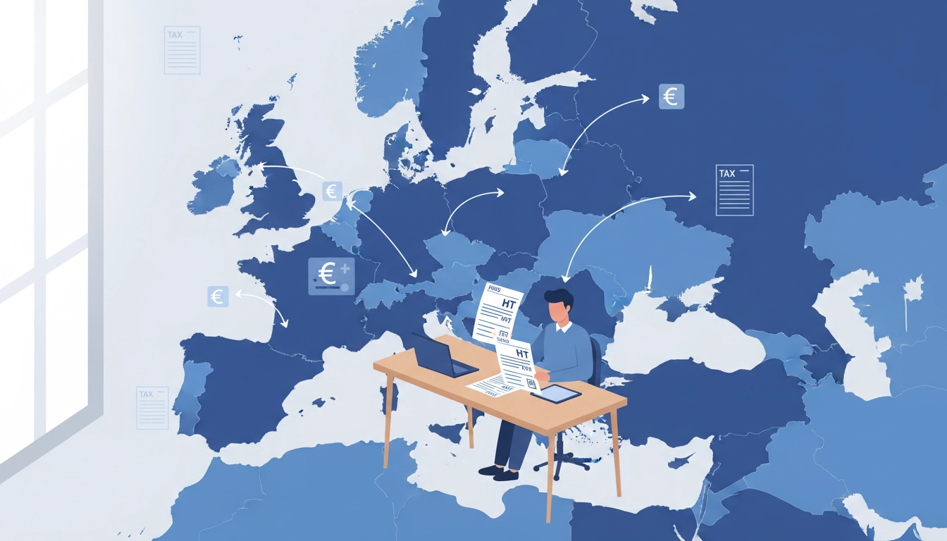 Dirigeant de TPE gérant l'autoliquidation TVA importation intracommunautaire avec des fournisseurs européens