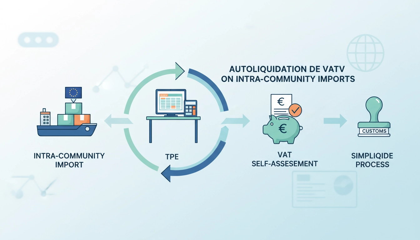 Guide complet sur l'autoliquidation TVA importation intracommunautaire pour les dirigeants de TPE