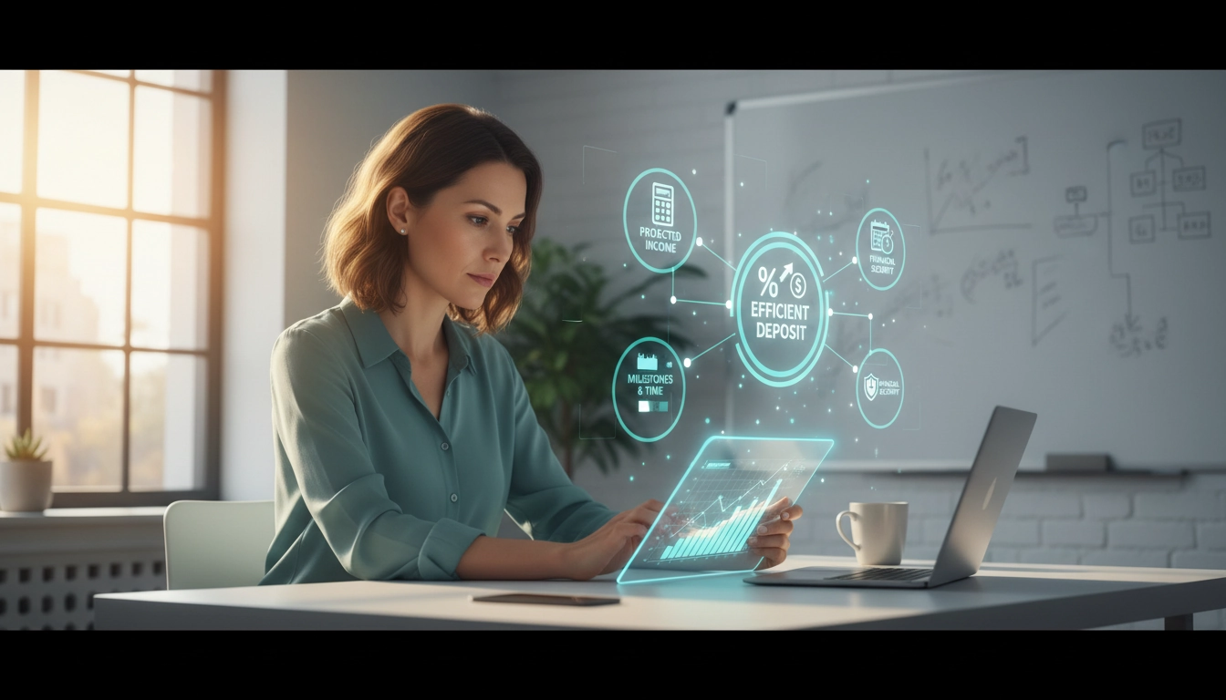 Illustration montrant comment calculer montant acompte freelance prestation intellectuelle avec formules et exemples concrets