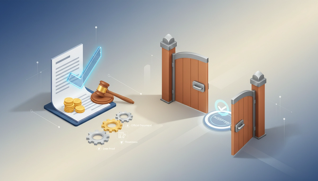 Illustration des étapes et conditions pour recourir à l'injonction de payer en France