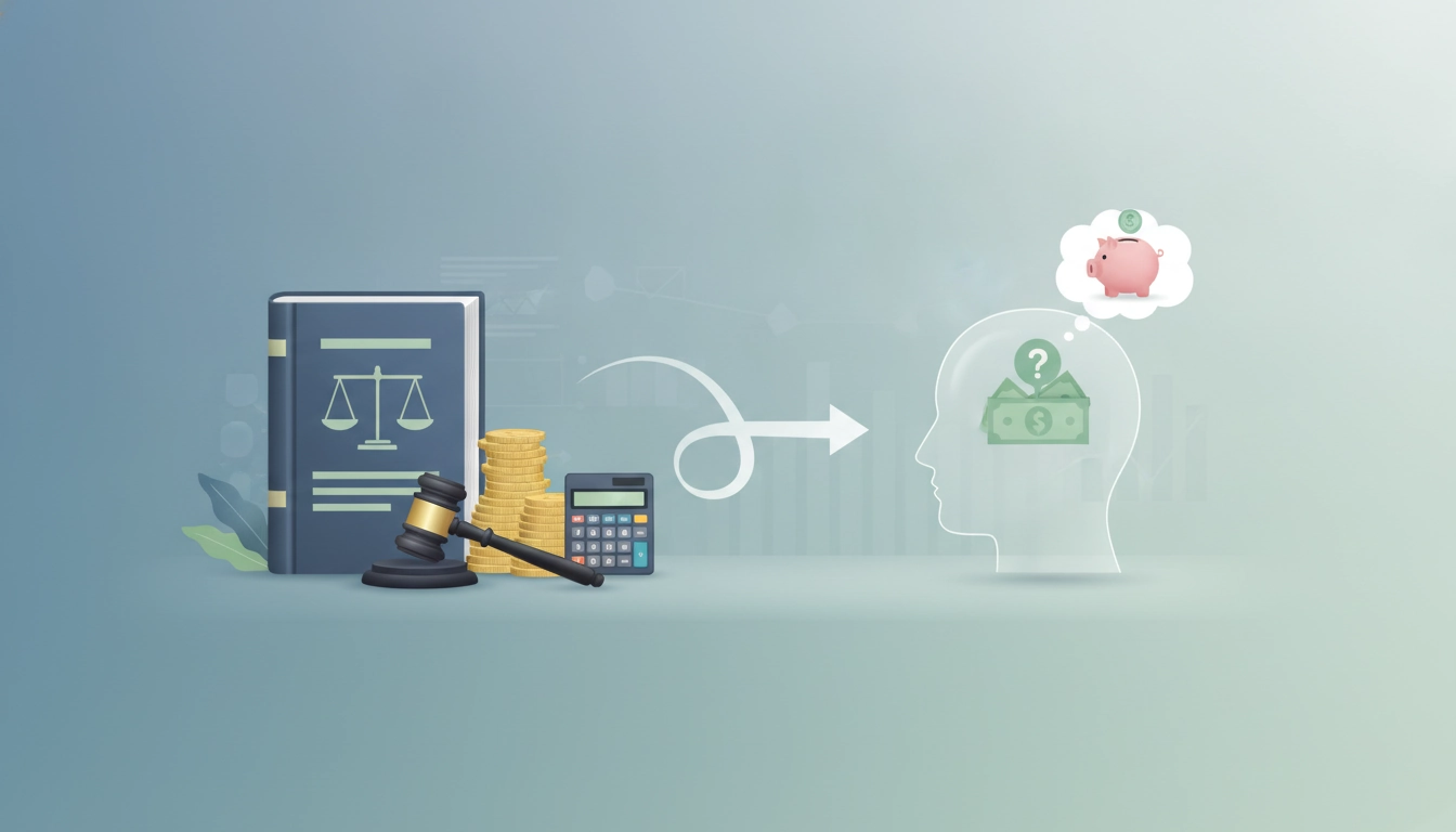 Graphique illustrant le coût procédure injonction de payer frais tribunal et les étapes de recouvrement