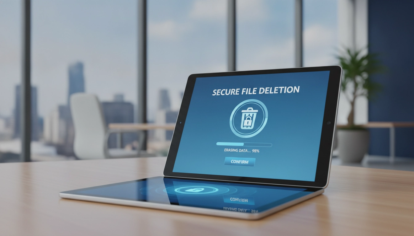 Processus de destruction factures numériques archivées cloud conforme RGPD sur une interface sécurisée