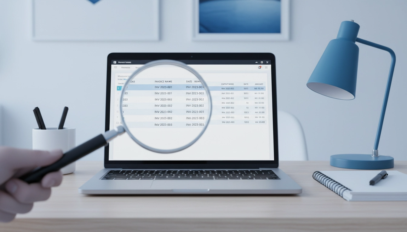 Analyse de la différence entre numérotation chronologique et numérotation par client pour la gestion des factures.