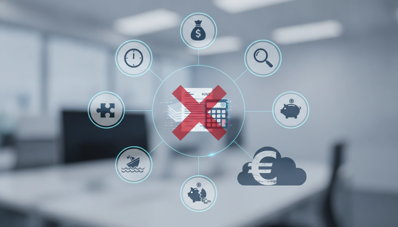 Un comptable analysant des documents fiscaux pour éviter les erreurs courantes autoliquidation TVA à éviter