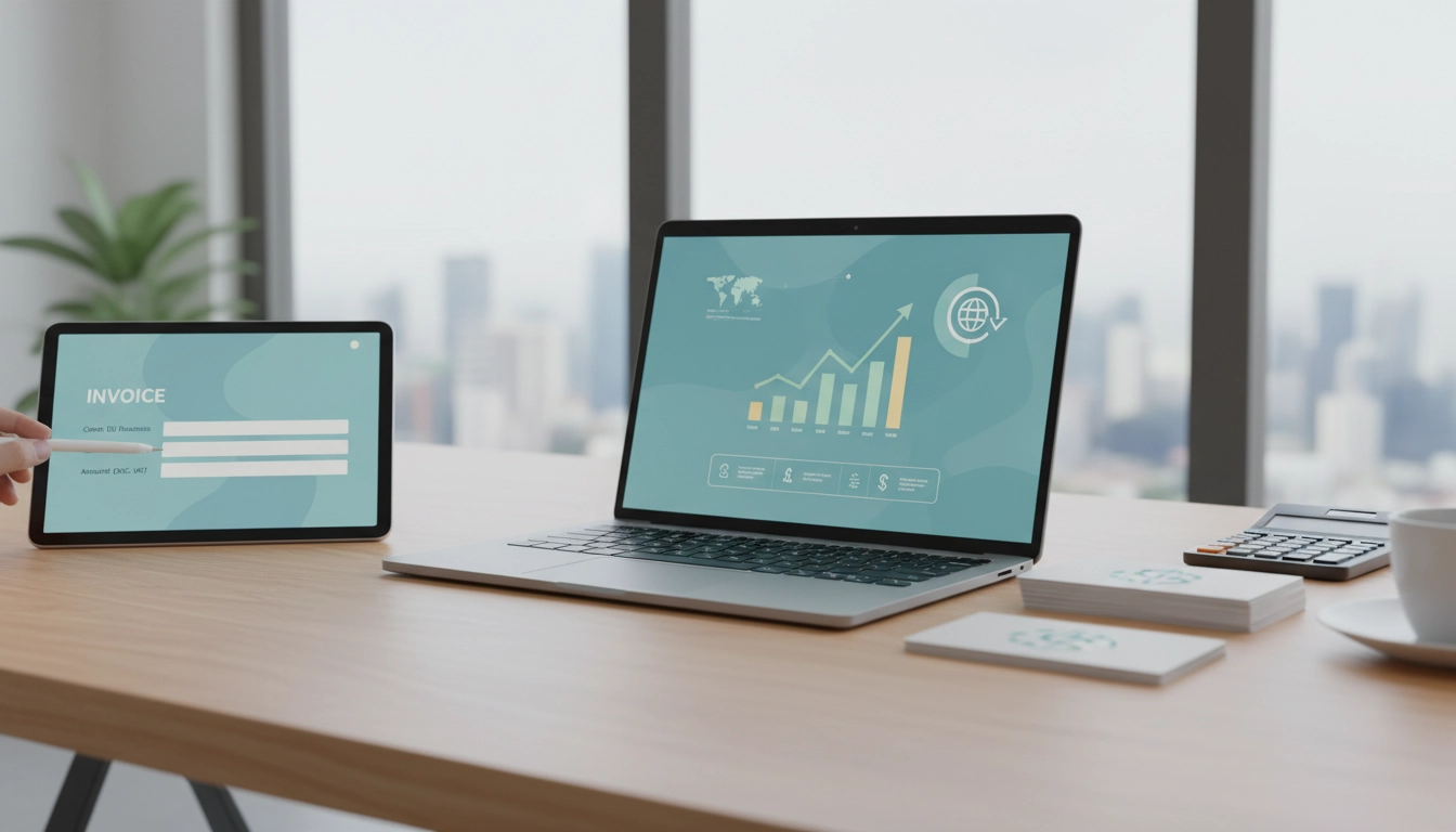 Processus administratif de facturation sans TVA à un client professionnel Union Européenne avec vérification VIES