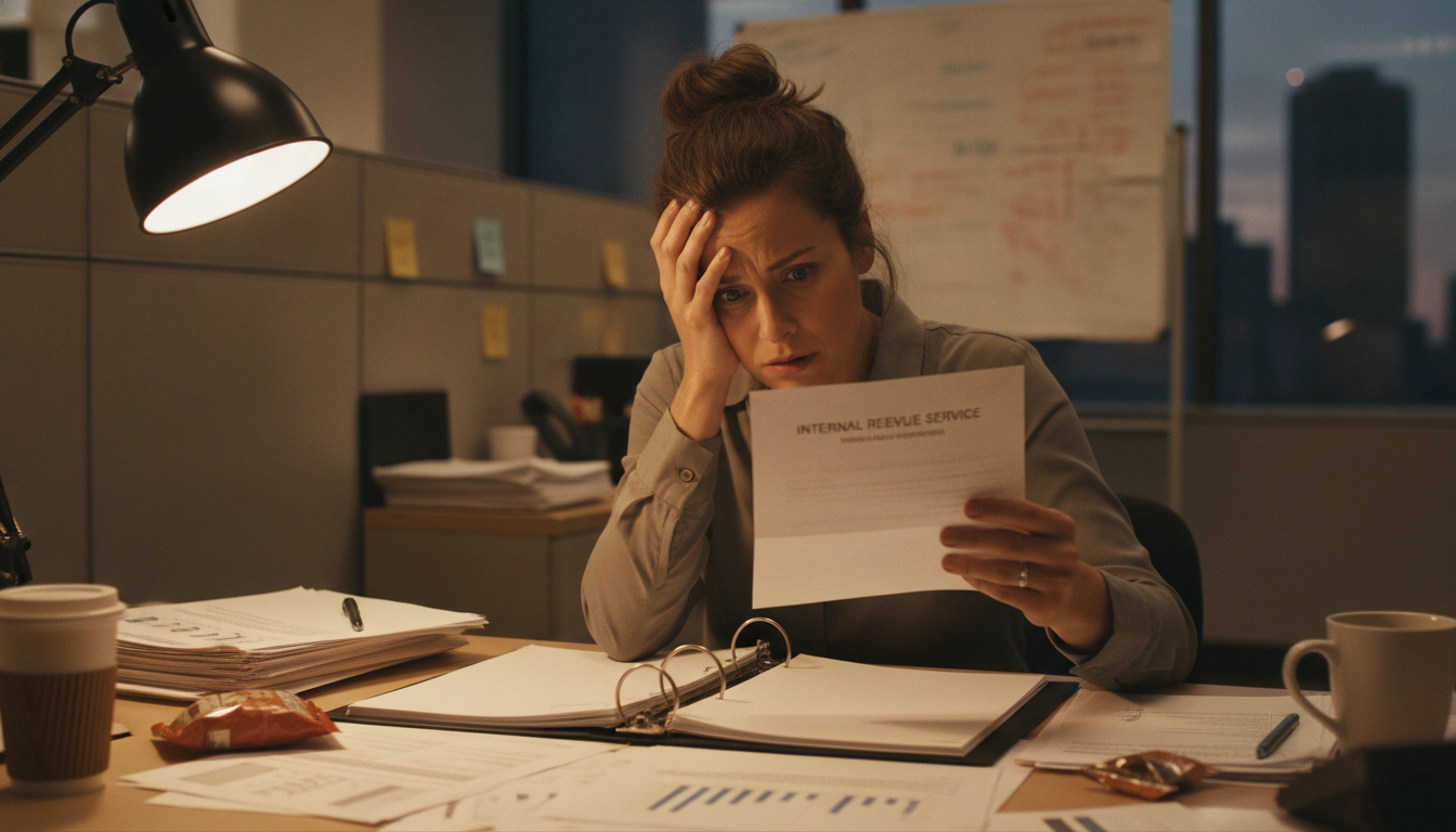 Un dirigeant inquiet qui cherche que faire si factures perdues lors d'un contrôle fiscal.