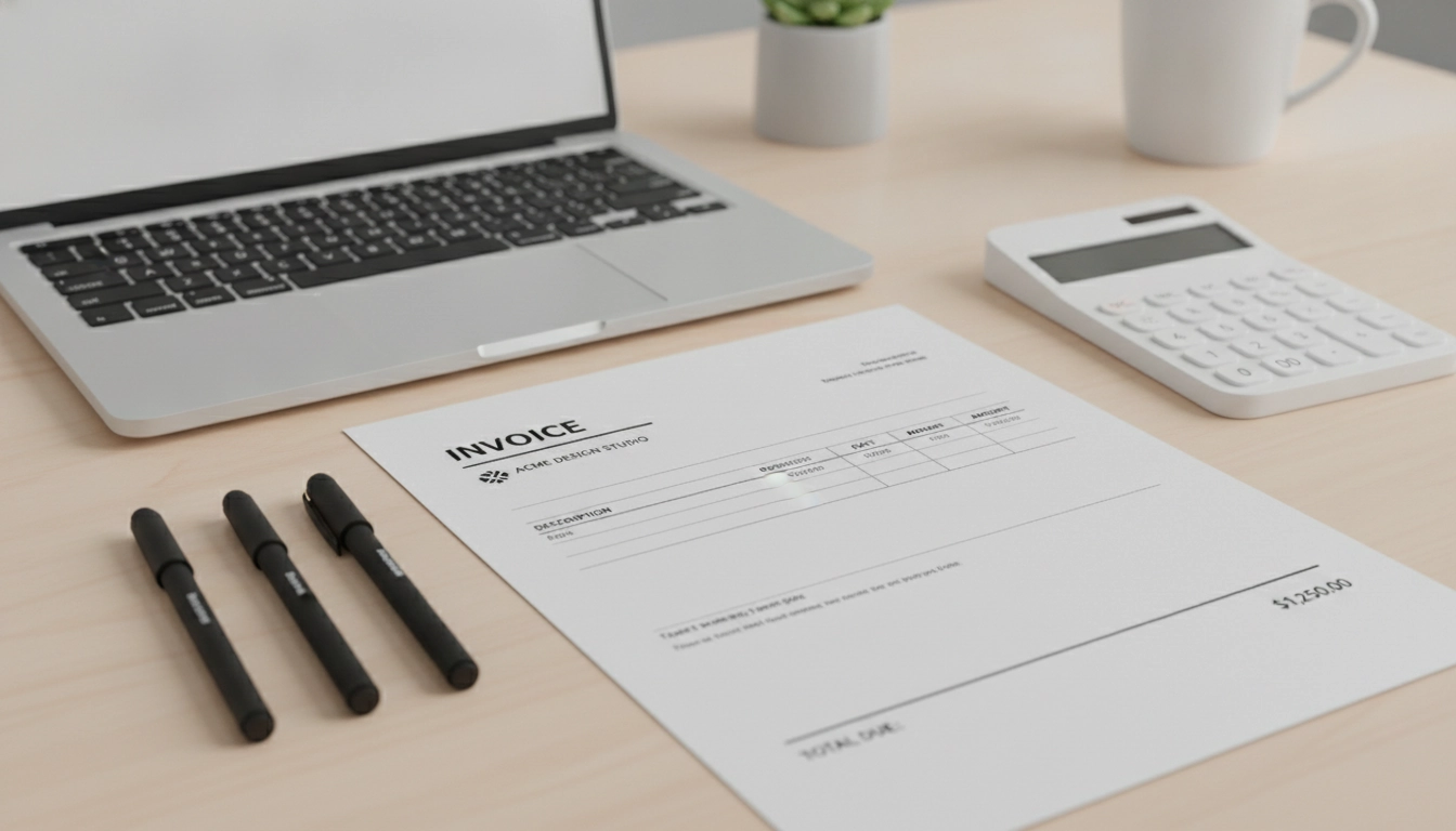 Gestion rigoureuse de la facturation et des acomptes pour une entreprise.