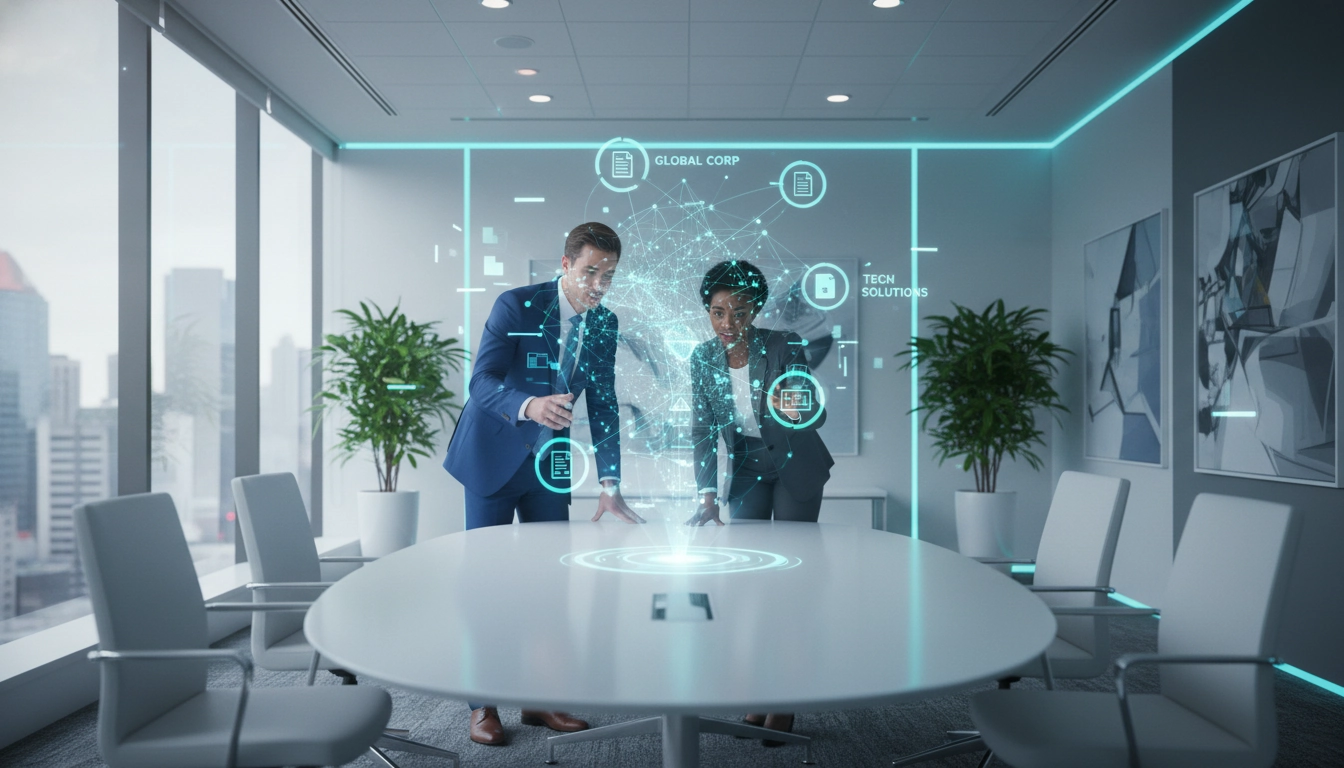 Professionnels visualisant une plateforme de dématérialisation partenaire interopérabilité entre plateformes flux factures.