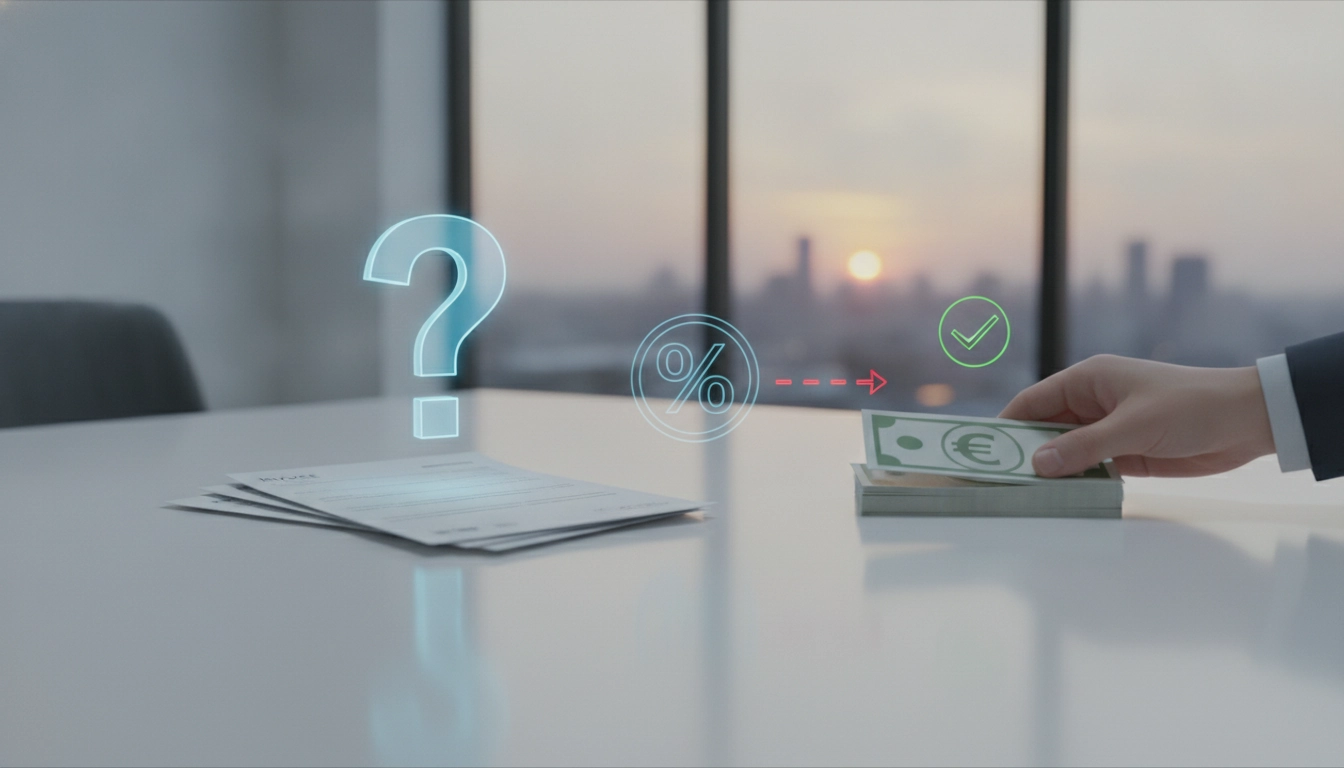 Exemple de mention escompte pour paiement comptant obligatoire sur facture bien visible sur une facture professionnelle.