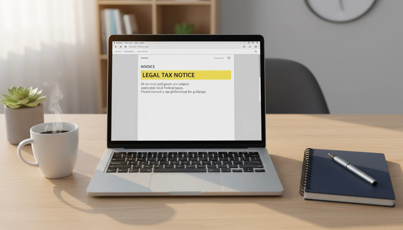 Logiciel de facturation avec paramétrage automatique de la mention TVA non applicable article 293 B du CGI pour les auto-entrepreneurs en franchise de TVA