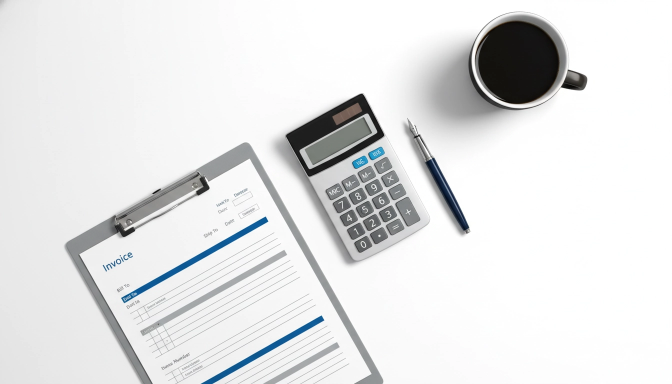 Outils de gestion financière et document rectificatif prêt à être envoyé au client pour remboursement.