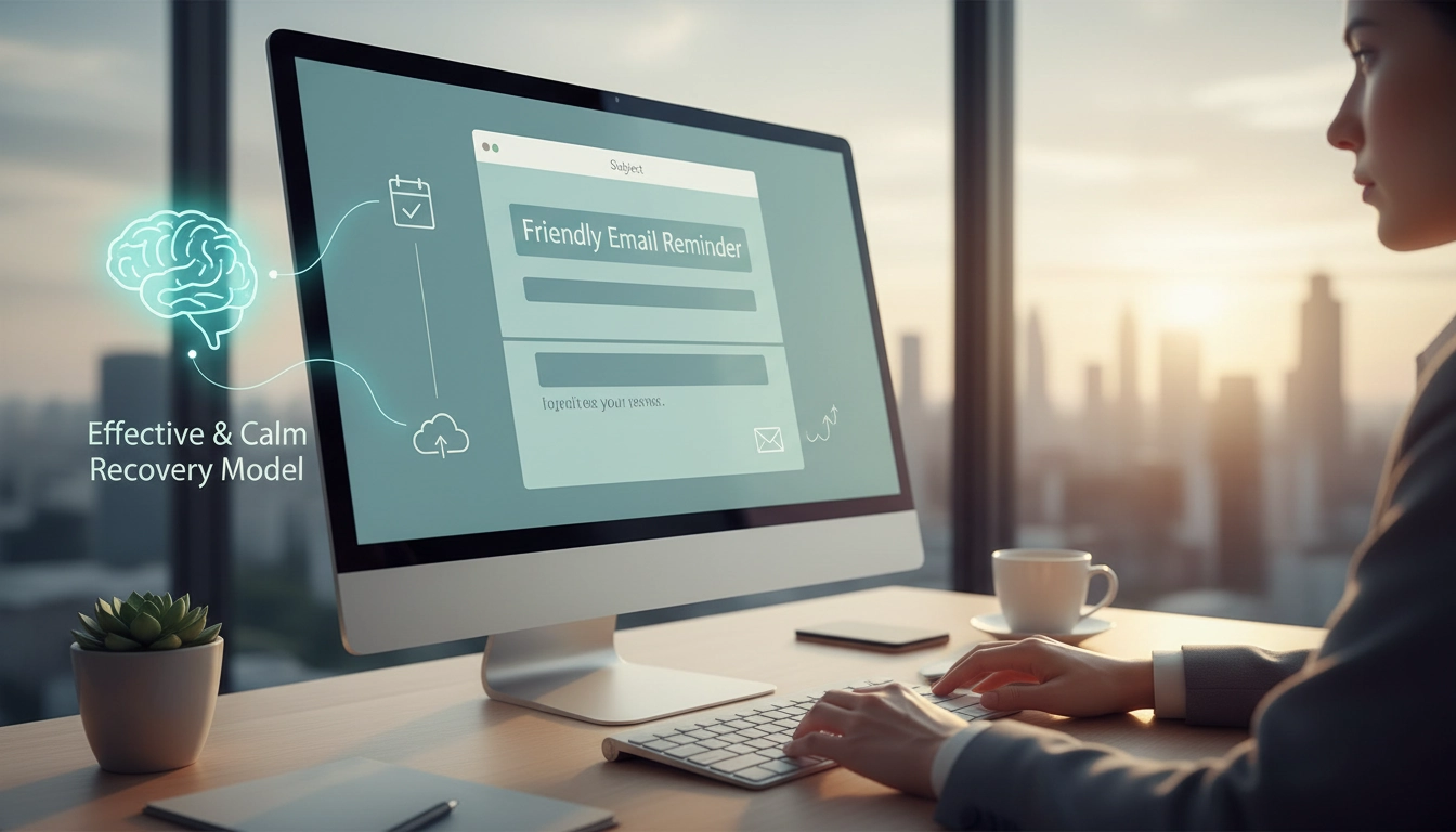 Modèle de relance amiable par email premier rappel professionnel et courtois