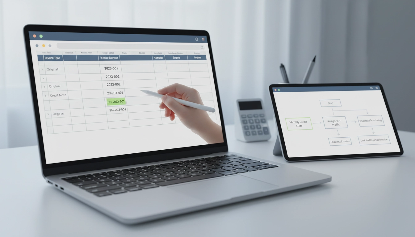 Guide pratique sur comment numéroter une facture d'avoir sans erreur pour une comptabilité fiable