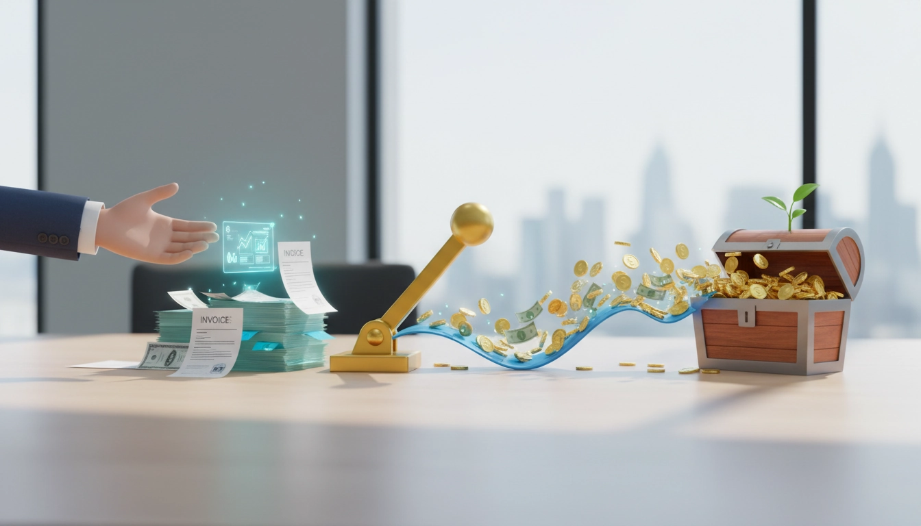 Illustration du paiement à réception de facture pour sécuriser la trésorerie d'une TPE