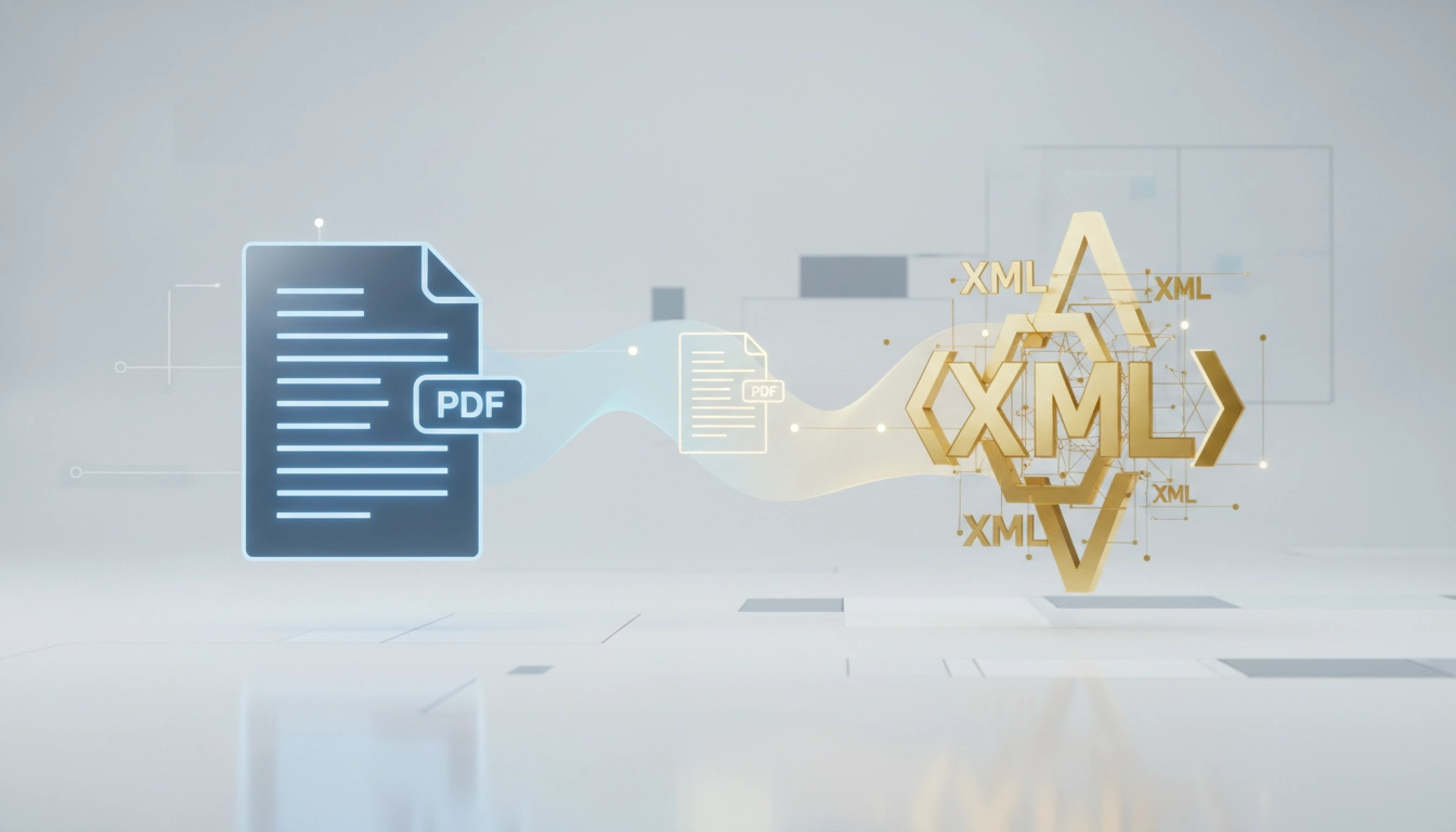 Explication visuelle de pourquoi le format Factur-X est hybride PDF XML pour les entreprises