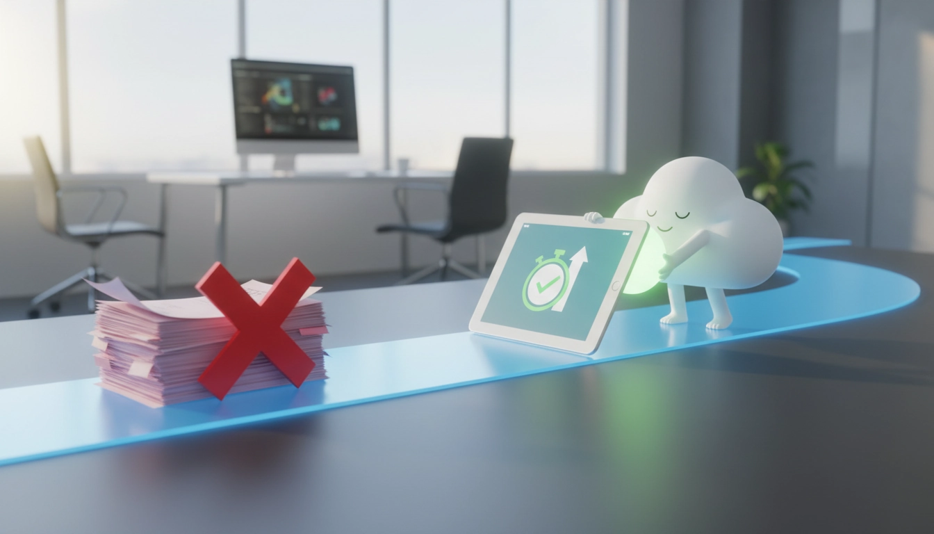 Entrepreneur consultant ses factures impayées sur ordinateur portable, processus de relance de facture impayée