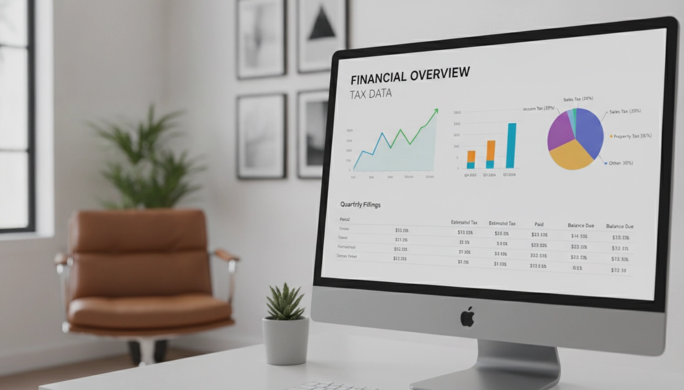 Tableau de bord financier pour la gestion de la TVA et de la déclaration CA3