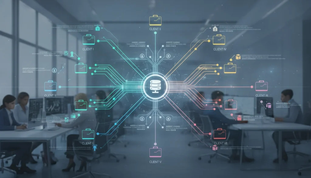 Interface de gestion comptable affichant un système numérotation avoirs multi-clients organisé et fiable pour une PME