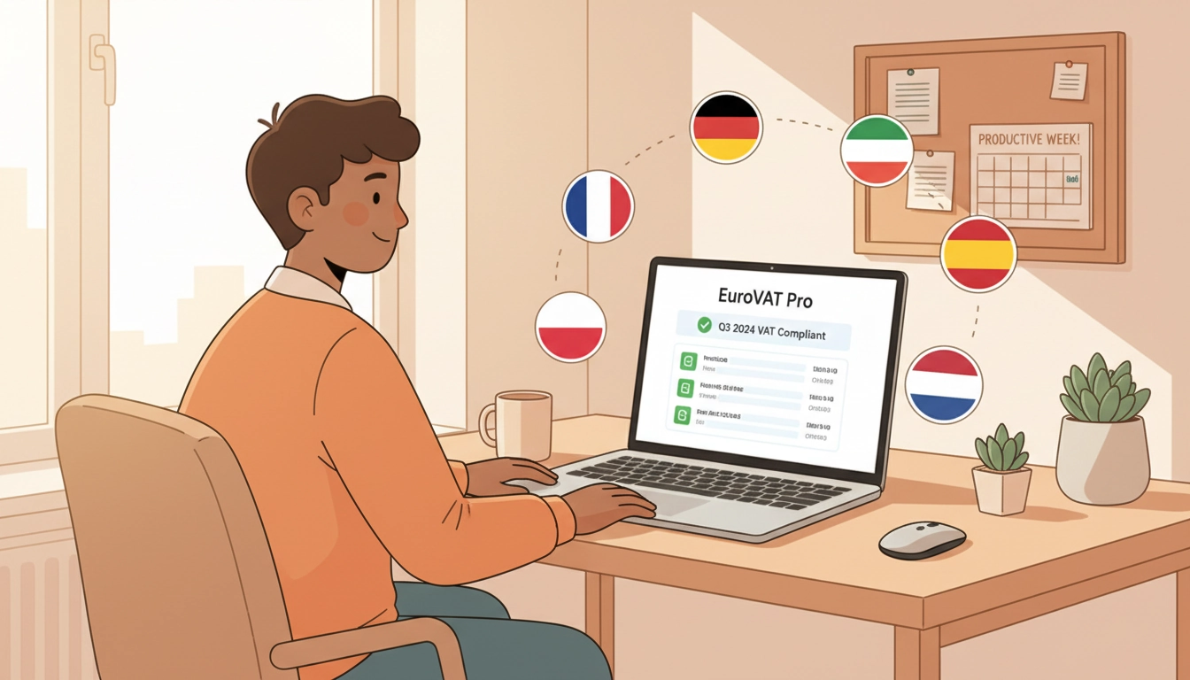 Auto-entrepreneur consultant ses factures intracommunautaires et les règles de TVA pour ses clients européens