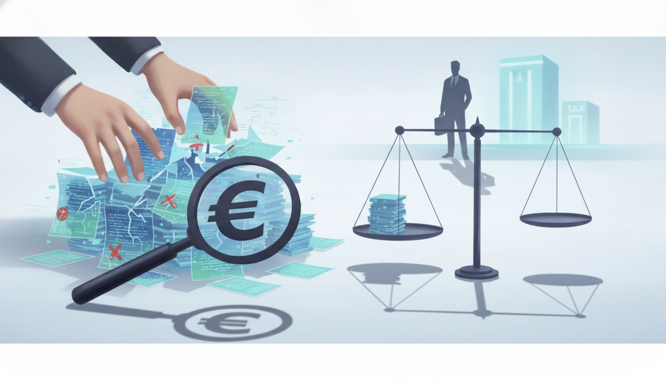 Un expert vérifiant la valeur probante archive numérique contrôle fiscal sur un écran professionnel